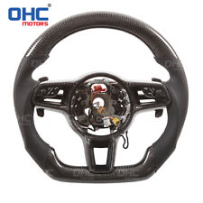For Porsche Cayenne Macan Panamera 911 978 Cayman Carbon Fiber Steering Wheel