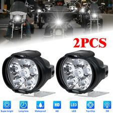 2x Car Suv Atv Motorcycle 6 Led Waterproof Lights Spot Fog Light Headlight Lamp