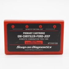 Snapon Mt25001099 Primary Scanner Cartridge Domestic Gm Chrysler Ford Jeep 1999
