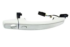 New Outside Front Left Door Handle Gaz White For 13-17 Buick Cadillac Chevy