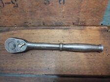 Vintage Old Snap On No 71-10 Pear Head 12 Ratchet Socket Wrench Tool Pat Usa