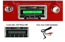 1964-1966 Ford Mustang Radio W Free Aux Cable 230 Stereo
