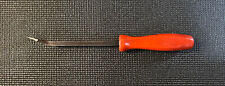 Snap On Red Hard Handle Pry Bar 12 Inches Long. Model Spb12a Used In Good Condit