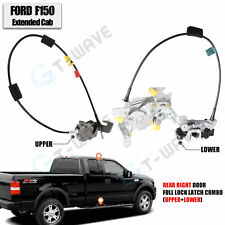 Rear Right Lowerupper Door Lock Latch Assembly Fit 97-03 Ford F150 Extended Cab
