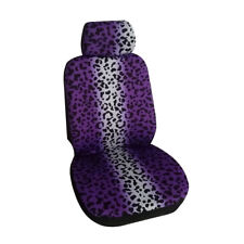 Car Seat Covers Leopard Print Front Rear Bench Full Set For Auto Truck Suv