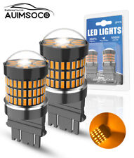 For Dodge Ram 1500 2500 3500 1994-2010 Led Turn Signal Light Bulbs 3157 Amber