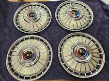 1962 Ford Galaxie 500 Hub Caps 14- A Full Set In Nice Condition