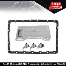 Fit For 1987-01 Jeep A340 Aw4 Transmission Solenoid Service Filter Kit