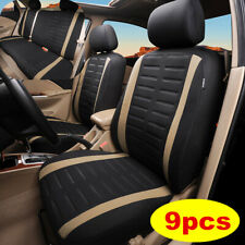 9pcs Car Accessories Auto Seat Covers Protectors Universal Washable Full Set