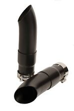 45mm Radiant Cycles Shorty Gp Exhaust Muffler Slipon Pipes Universal Dual Black