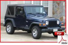 Jeep Wrangler Tj 9799 - Service And Parts Manual On-line Delivery