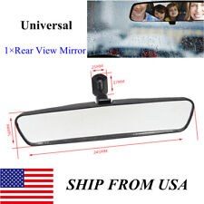 1pc 10 Panoramic Car Rear View Mirror Stick-on Anti-glare Replacement Universal