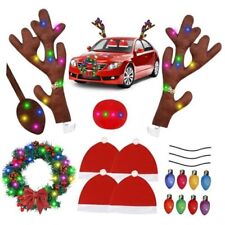 Reindeer Antlers For Cars Christmas Reindeer Reindeer Antlers Wreath Hat