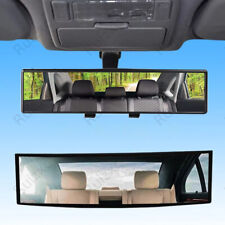 Angel View Panoramic Wide Angle Car Rear View Mirro Mirror Lens White Tint 240mm