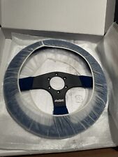 Narita Dogfight Blue Suede Steering Wheel 350mm Rare 1 Of 30 Special Release