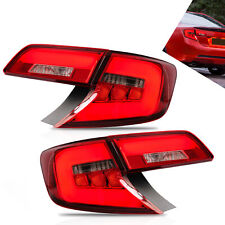 Vland Led Red Tail Lights Rear Brake Lamps For 2012 2013 2014 Toyota Camry Pairs