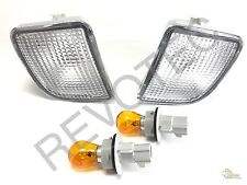 Clear Front Signal Bumper Lights For 98 99 00 Toyota Tacoma 4wd Pre Runner