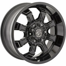 4 - 18x9 Black Wheel Panther Offroad 579 6x135 6x5.5 -12