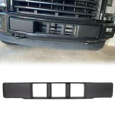 For 2015-2017 Ford F150 Front Bumper Cover Lower Grille Trim Panel Black Plastic