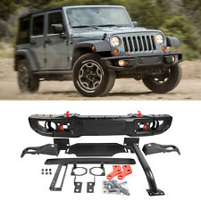 New Front Bumper 10th Anniversary Style W Pdc For Jeep Jk Wrangler 2007-2018