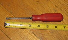 Mac Tools Red Handle 6-12 Phrb3ar 316 Slotted Flat Screwdriver