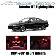 Xtremevision Interior Led For Acura Integra 1994-2001 6 Pcs Red