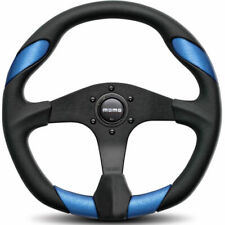 Momo Automotive Accessories Quark Steering Wheel Polyurethane Blue Insert Pn -