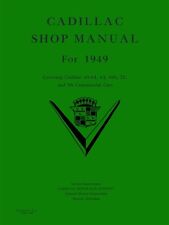 1949 Cadillac Service Shop Repair Manual Book Engine Drivetrain Electrical Oem