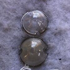 1948 1949 Cadillac Back Up Lamp Lenses New Old Stock Gm Nos Pair