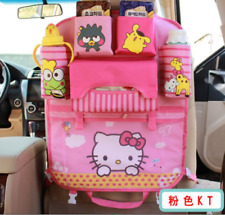 Hello Kitty Car Seat Back Organizer Storage Bags Hanging Car Pocket Kid Children