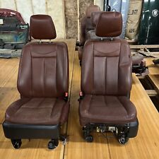2007-2014 Ford Expedition King Ranch Power Front Seats Perforated Leather