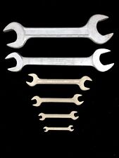 British Standard Whitworth Open Ended Spanner Wrench Set 6 Pcs