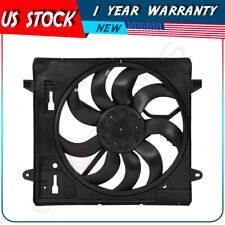 Engine Radiator Cooling Fan Assembly For 2012 2013 2014 2015 16 17 Jeep Wrangler