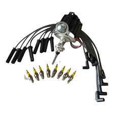 New Ignition Distributor Wires 8 Spark Plugs For Dodge Chrysler 318 340 360
