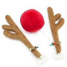 Rudolph Reindeer Antlers Nose Car Christmas Holiday Fun Costume All Vehicles