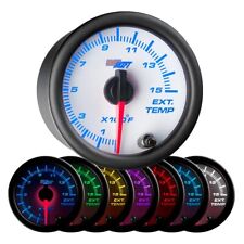 2 116 Glowshift White 7 Color 1500f Egt Pyrometer Gauge For Ford Powerstroke