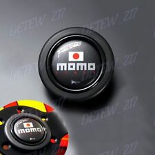 Momo Black Full Speed Steering Wheel Horn Button Sport Competition Tuning 59mm