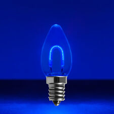 C7 Shatterproof Led Edison Filament Vintage Christmas Light Bulbs 5 Pack