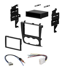 Car Radio Stereo Single Double Din Dash Kit Harness For 2007-2013 Nissan Altima