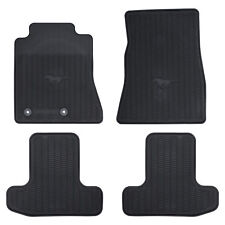 Oem New 2015-2020 Ford Mustang Front Rear All Weather Floor Mats Set Black