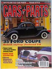 Cars Parts Jan 2002 Magazine 1935 Ford Coupe 1956 Studebaker Hawk