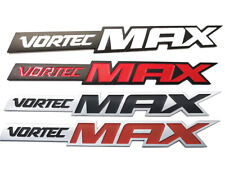 2 Pcs Vortec Max Logo Emblem 3d Nameplate Door Fender Badge Trunk Plate