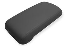 Console Lid Armrest Cover Leather For Chevrolet Colorado 2015-2019 Dark Gray