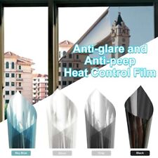 19 X 39 Window Tint One Way Mirror Film Uv Heat Reflective Home Heat Insulation