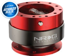 New Nrg Steering Wheel Quick Release Gen 2.0 Red Body - Titanium Ring Srk-200rd