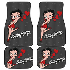 Betty Boop Hearts Cartoon Fans Gift Car Floor Mats
