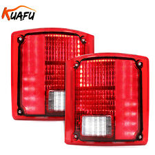 Pair 2 Sequential Tail Lights Led Brake For 1973-1987 Chevrolet Pickup Truck