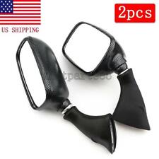 Carbon Racing Side Rearview Mirrors For Suzuki Hayabusa Gsx1300r 1999-2012 Us