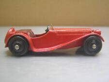 Dinky Toys 38f Jaguar Ss 100 Convertible Red With Black Hubs Made In England