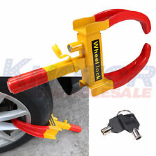 Anti Theft Wheel Lock Clamp Boot Tire Claw Trailer Auto Car Truck Towing 2021